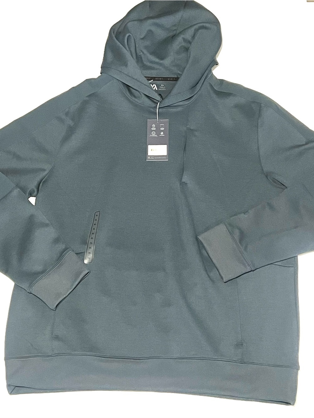 VRST Men's Pinnacle Fleece Hoodie Green Dusk Size Small XL New With Tags